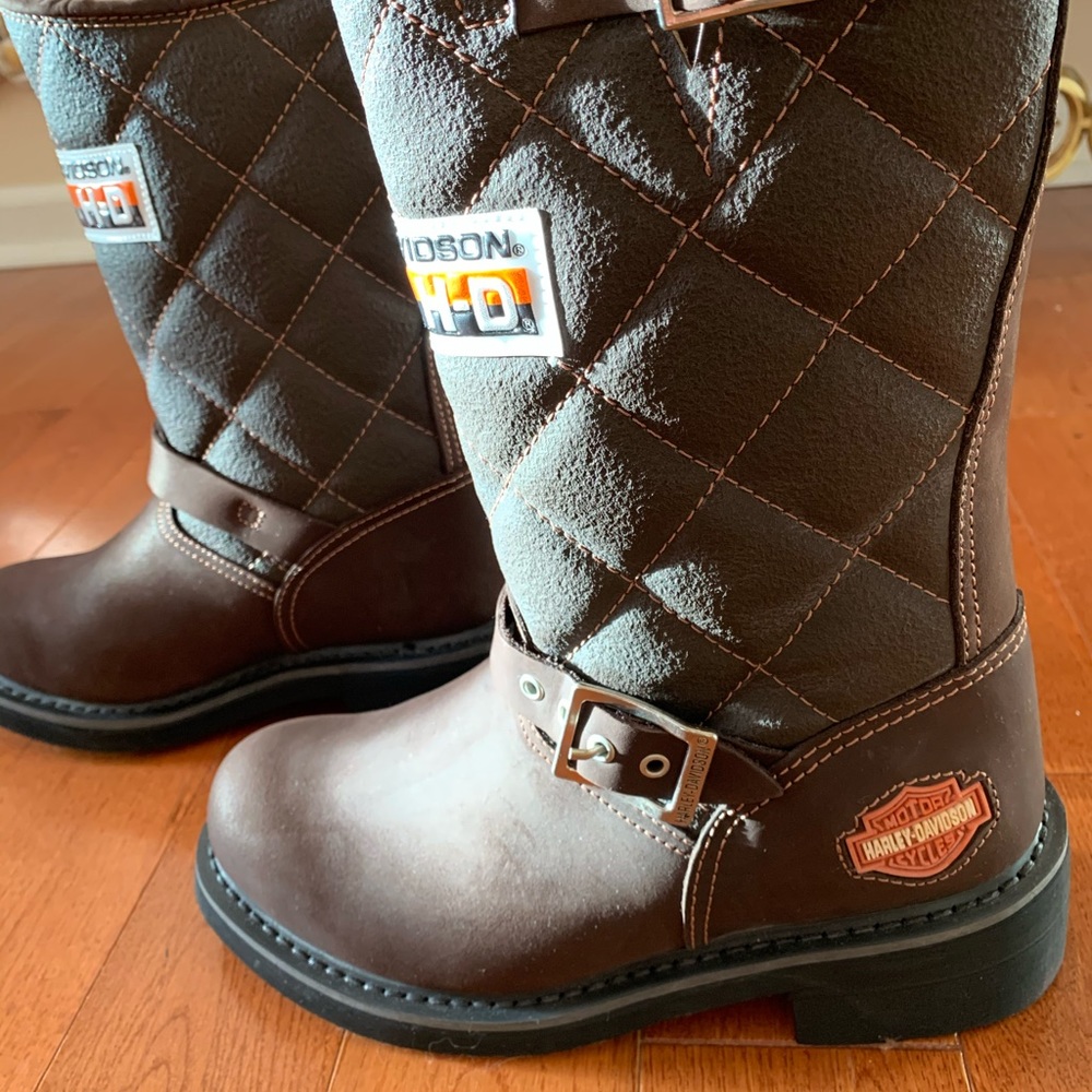 COPY - 🌺 HARLEY -DAVIDSON WOMEN BOOTS  Brown